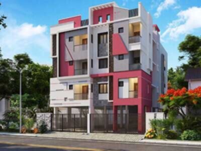 2 BHK Flats for sale in Medavakkam