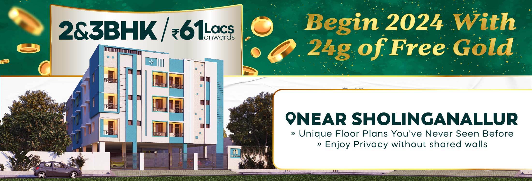 Flats for sale in Tambaram, Chromepet, Chitlapakkam, Gowrivakkam